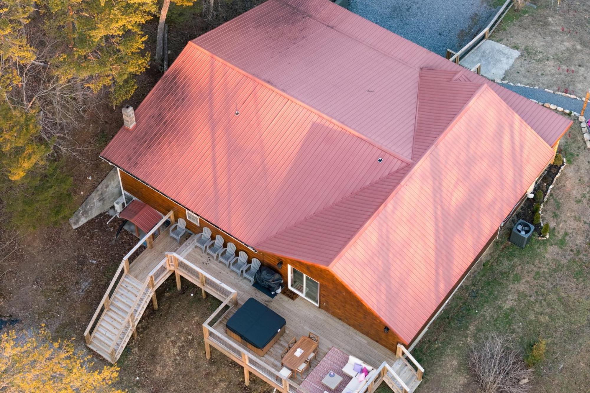 Pink Pines Avantstay Luxury Aesthetic Dream Home Indoor Pool Hot Tub Pigeon Forge Exterior photo